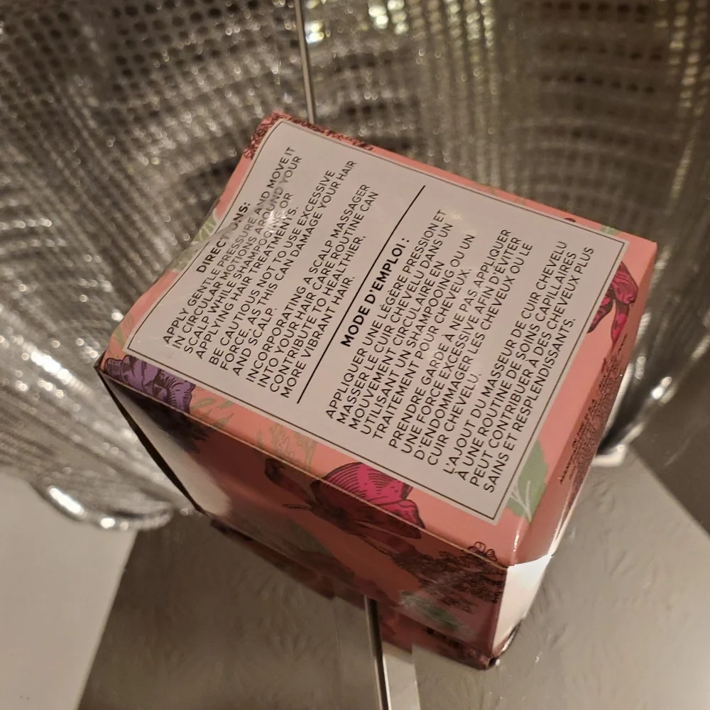 New Rose Infused Scalp Massager